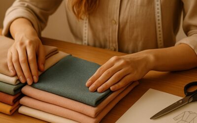 Cómo elegir la tela correcta según el diseño para que tu prenda quede como la imaginaste